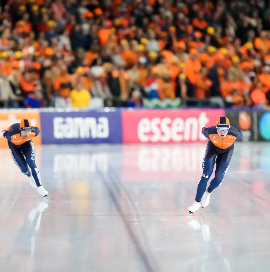 Chris Huizinga en Stijn van de Bunt