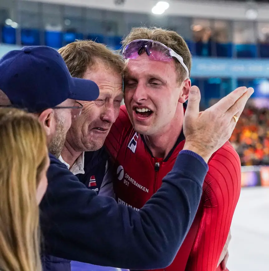 Sander Eitrem en vader