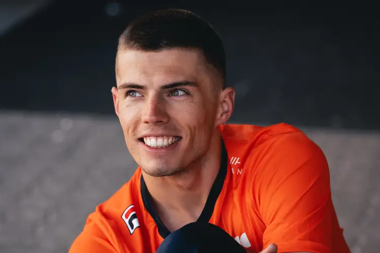 Bram Steenaart met de nieuwe look