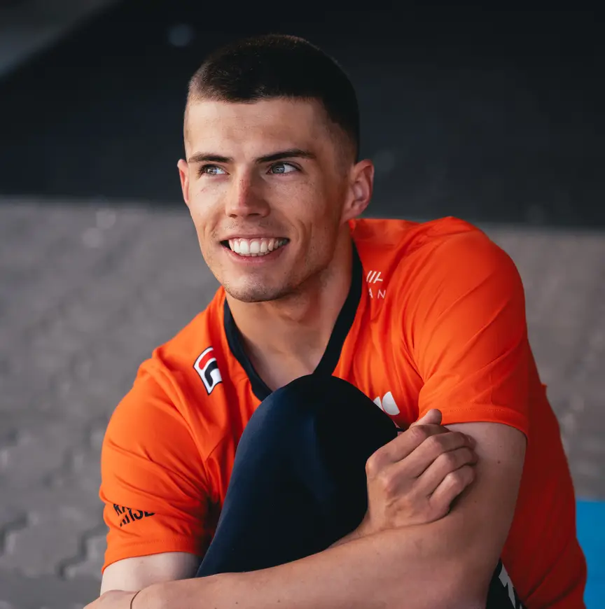 Bram Steenaart met de nieuwe look