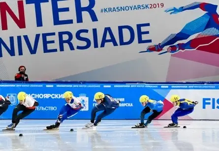 Bram Steenaart op de Winter Universiade