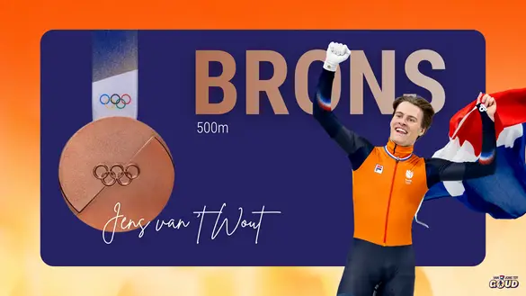 Brons 500 Jens van 't Wout
