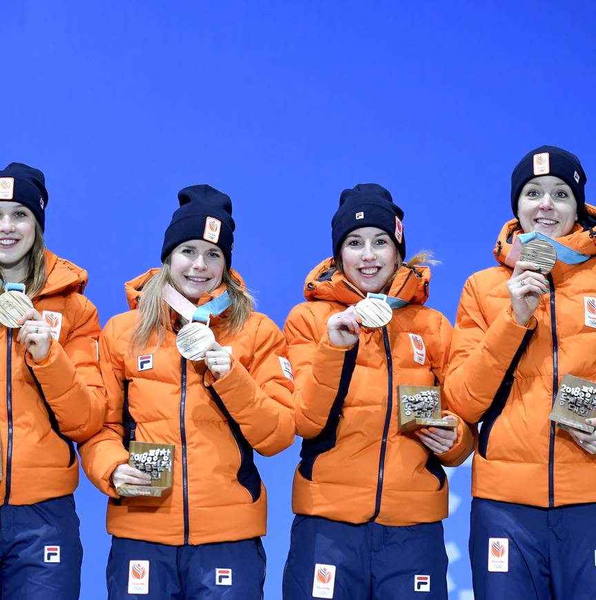 Brons vrouwenrelay 2018