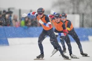 Sil van der Veen, Mats Bendijk en Mika Kolder pakken zilver