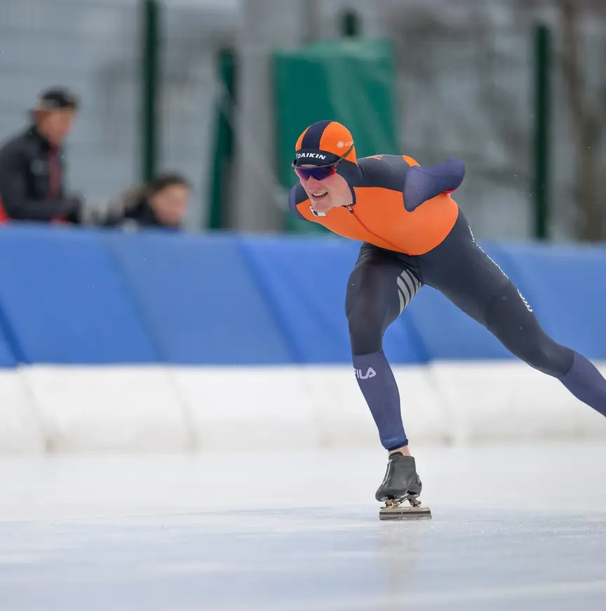 Sil van der Veen, WK Junioren Collalbo, 8 februari 2025