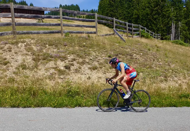 Chantal Hendriks 2019, klimtijdrit Sportchalet Viehhofen