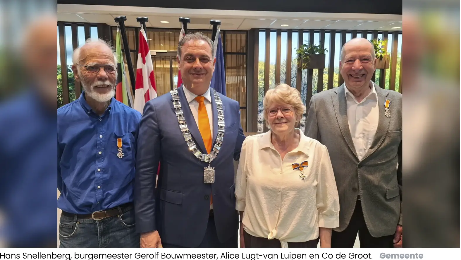 Co de Groot - Leusden - AIJV koninklijke onderscheiding