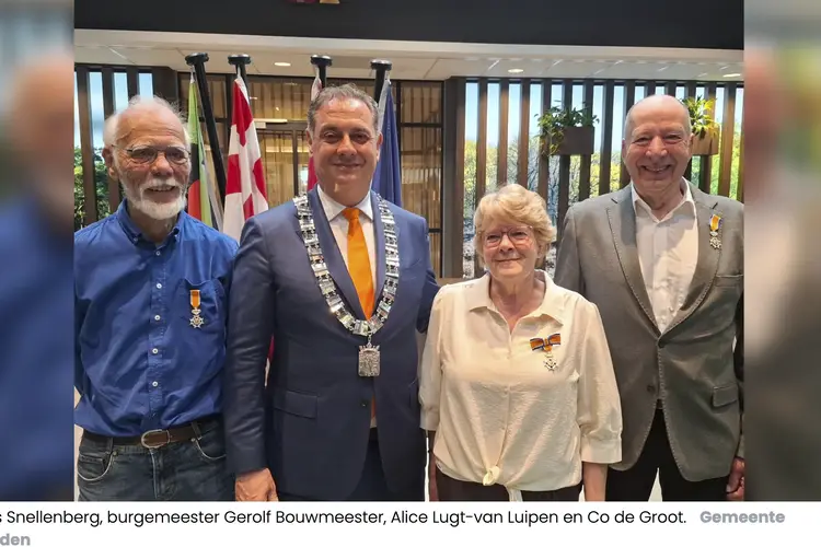 Co de Groot - Leusden - AIJV koninklijke onderscheiding