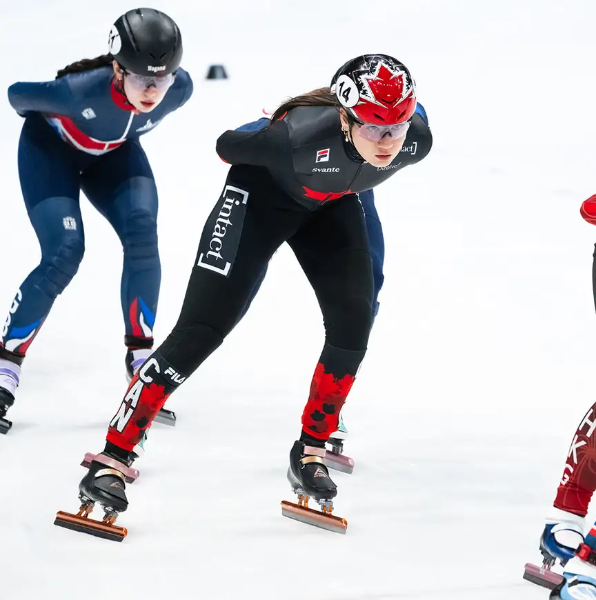 Courtney Sarault WK Shorttrack