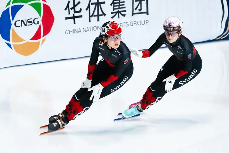 Courtney Sarault WK Shorttrack