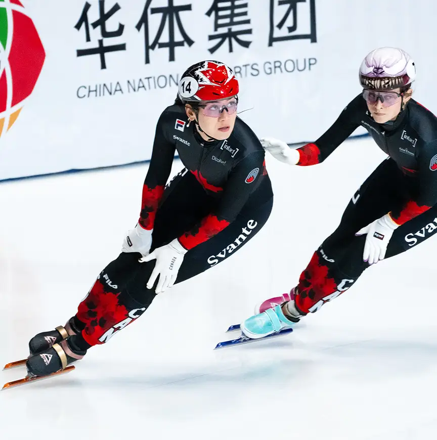 Courtney Sarault WK Shorttrack