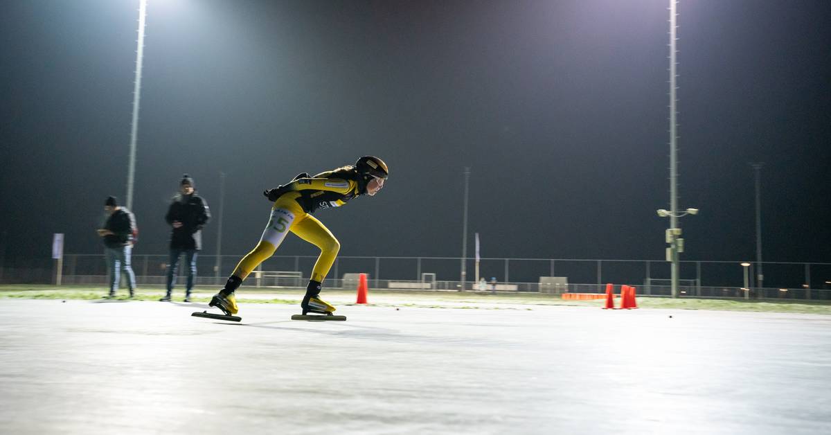 In Ammerstol moesten ze 'effe improviseren' om Femke Mossinkoff een werelduurrecord te laten rijden