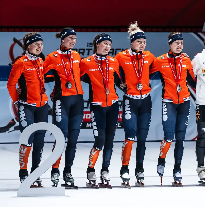 relay vrouwen zilver Montréal