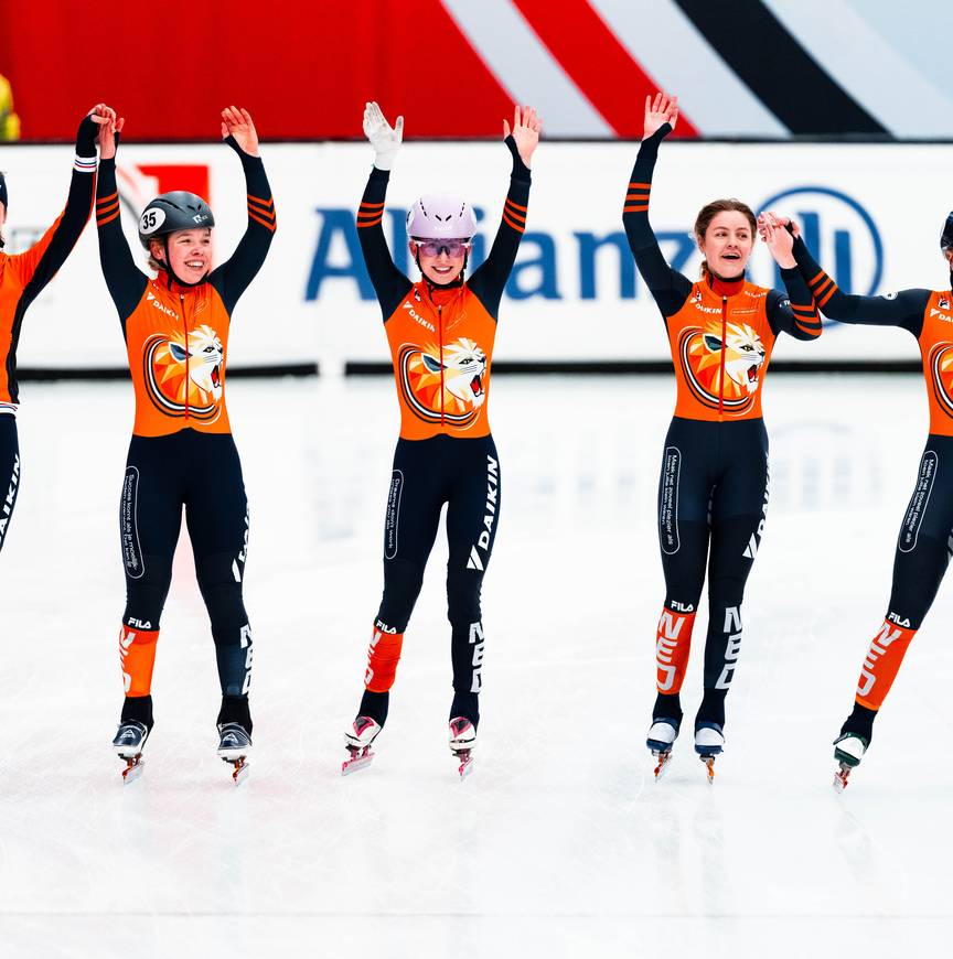 Gouden relay Tilburg World Tour