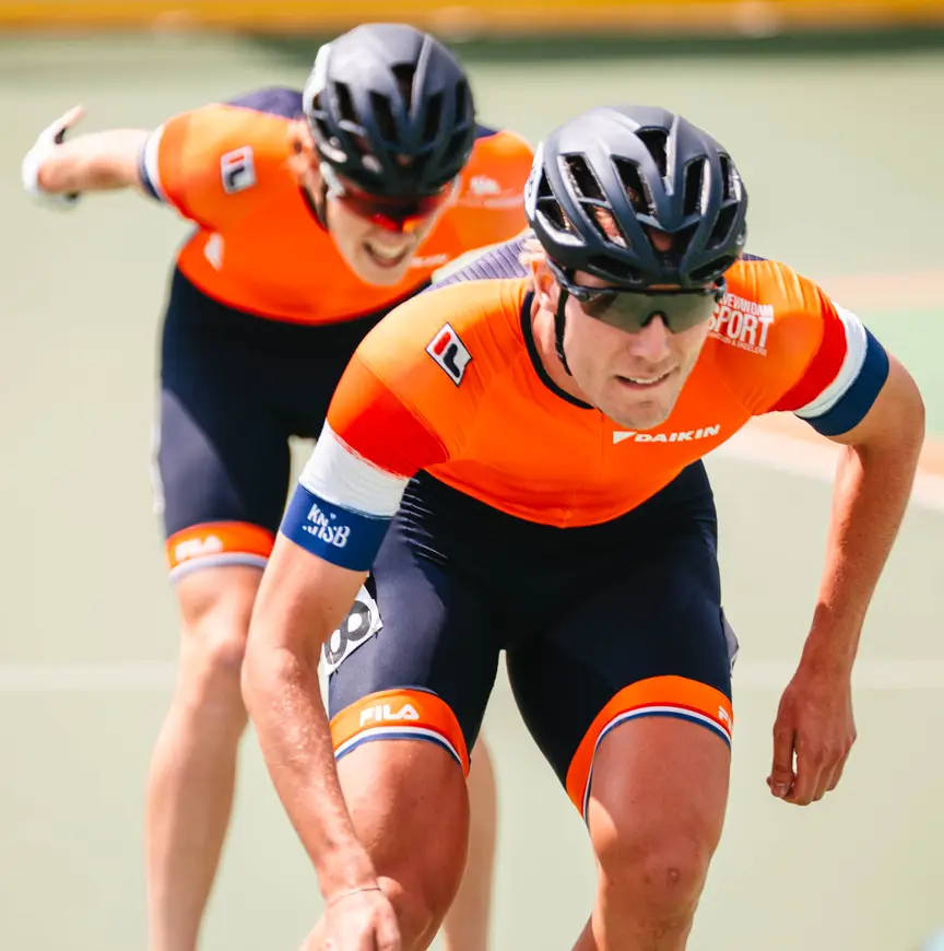 Christian Haasjes Teun de Wit EK Inlineskaten