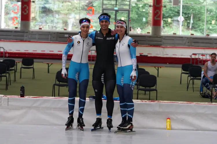 Sebas, Philip en Fabienne Diniz