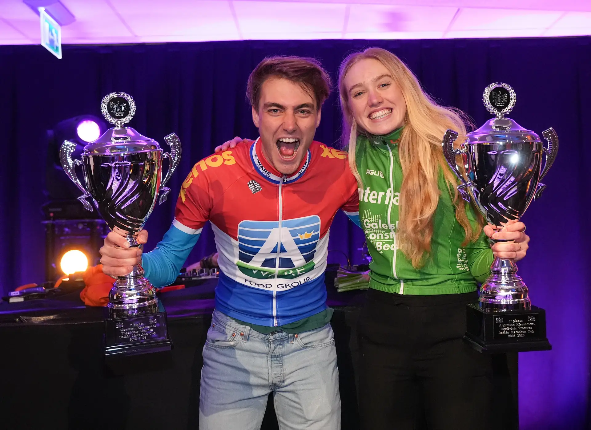 Daan Gelling en Kim Talsma