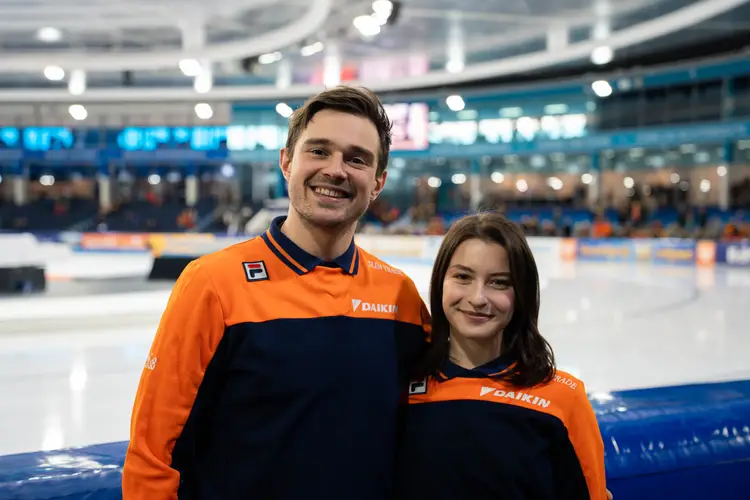 Daria Danilova en Michel Tsiba