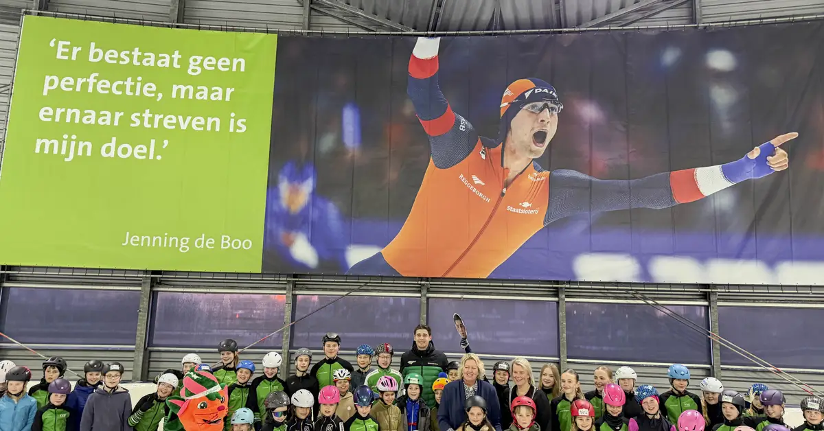 Jenning de Boo Honored with Awards and Recognition at Kardinge Ice Rink