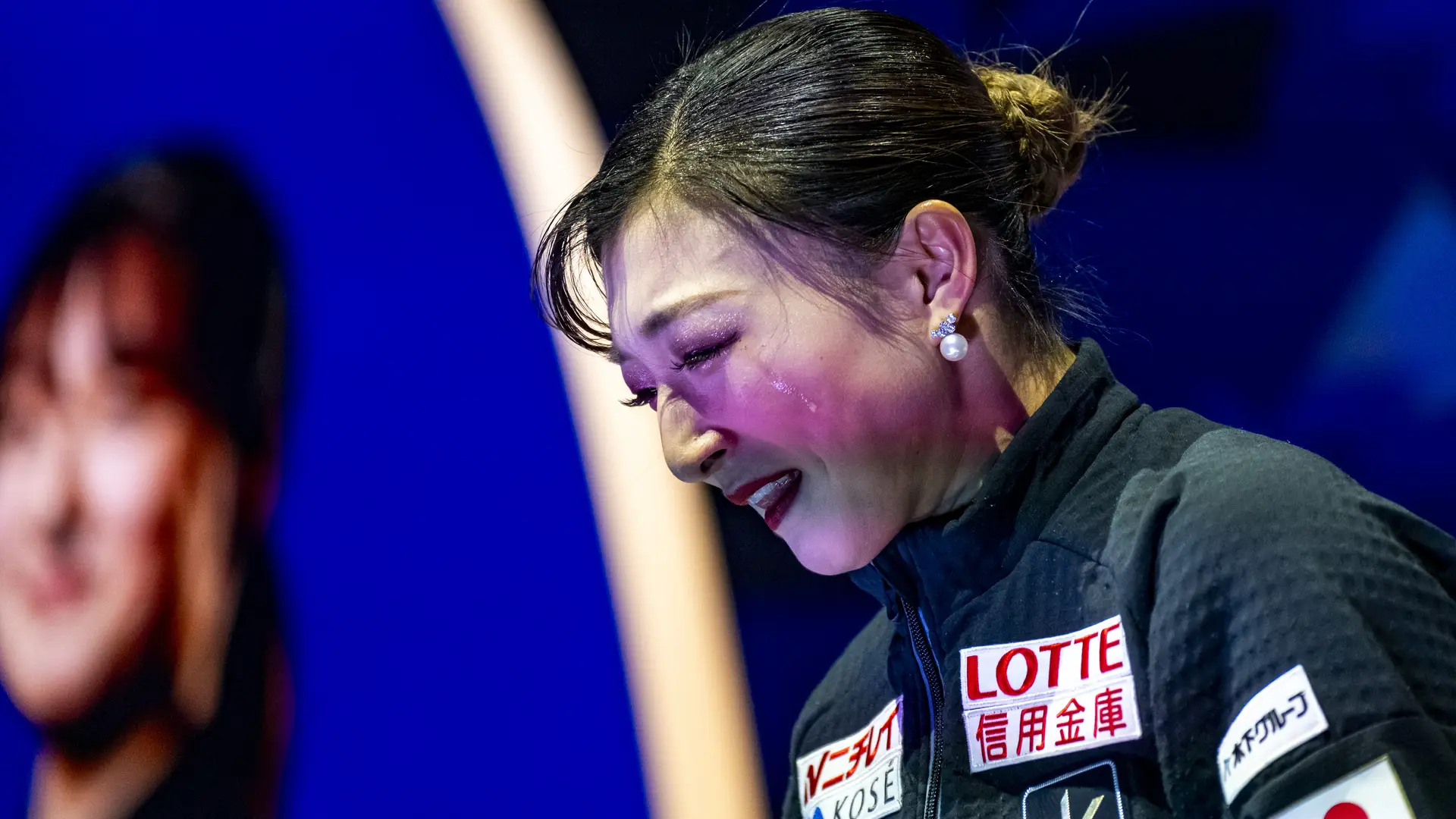 Kaori Sakamoto in tranen na WK