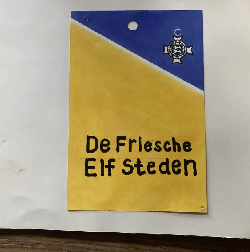 Neo-startbewijs Elfstedentocht 1986