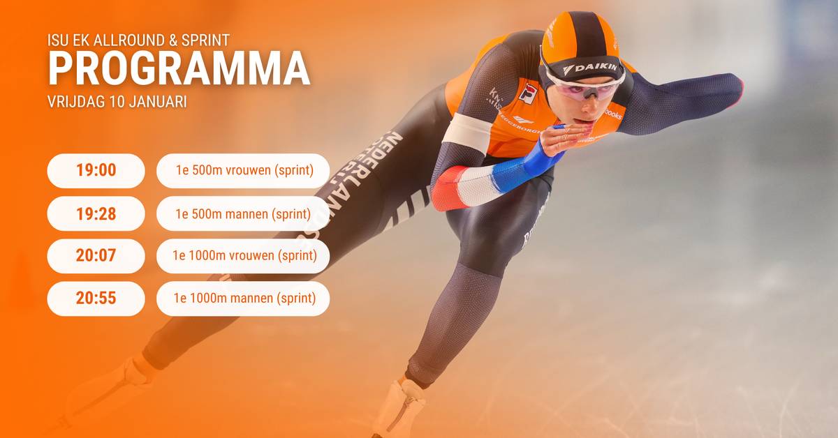 Ek Sprint Schaatsen 2025 