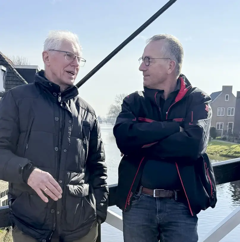 Rein Jonker en Albert Bakker