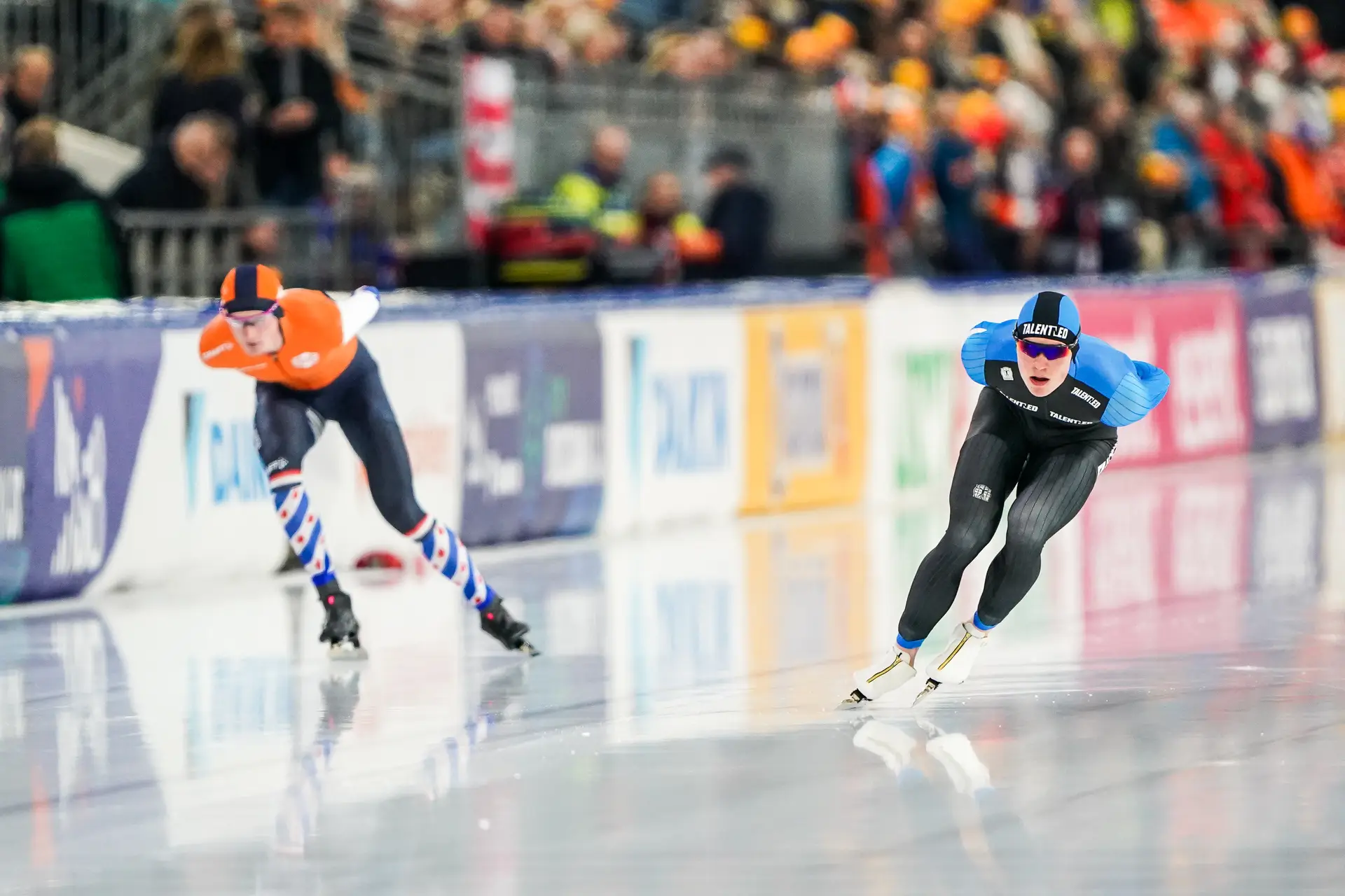 Ede Kortlever OKT 5 km met Thijs Wiersma