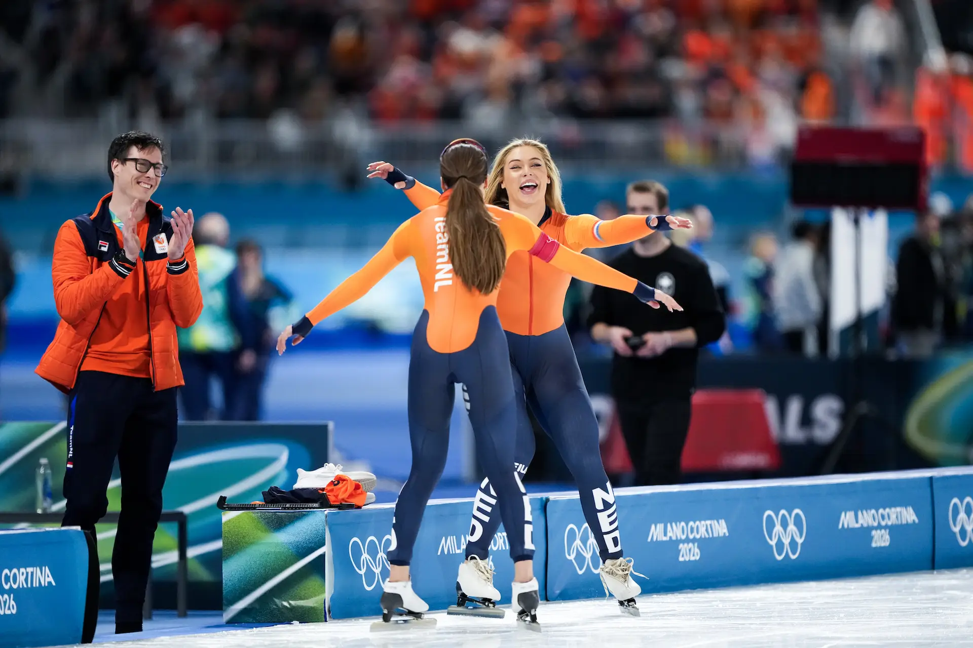 Femke Kok en Jutta Leerdam