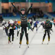 Gioya Lancee winnaar marathon Heerenveen 14-2-26