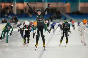 Gioya Lancee winnaar marathon Heerenveen 14-2-26