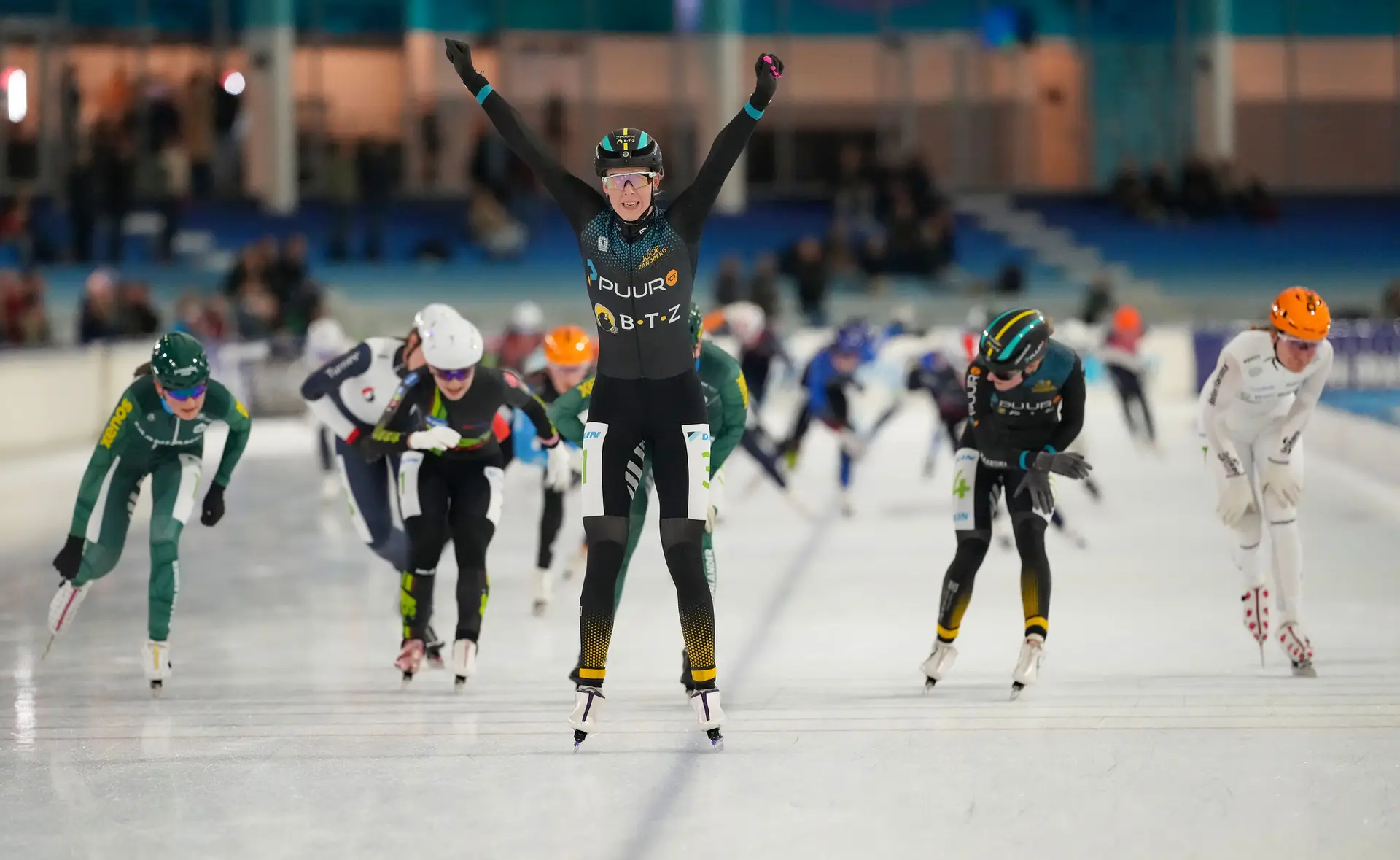 Gioya Lancee winnaar marathon Heerenveen 14-2-26