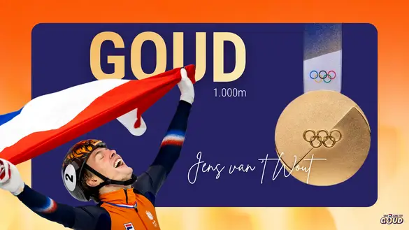 Goud 1000 Jens van 't Wout