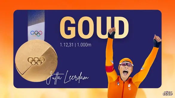 Goud 1000m Jutta