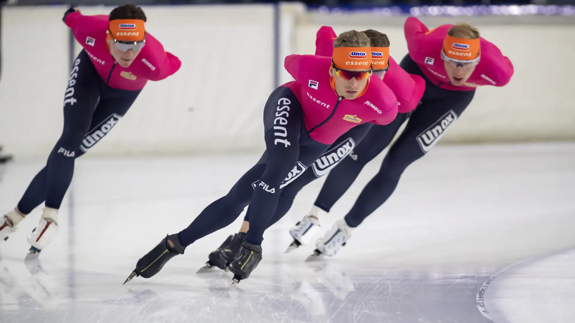 Harm Visser in Thialf