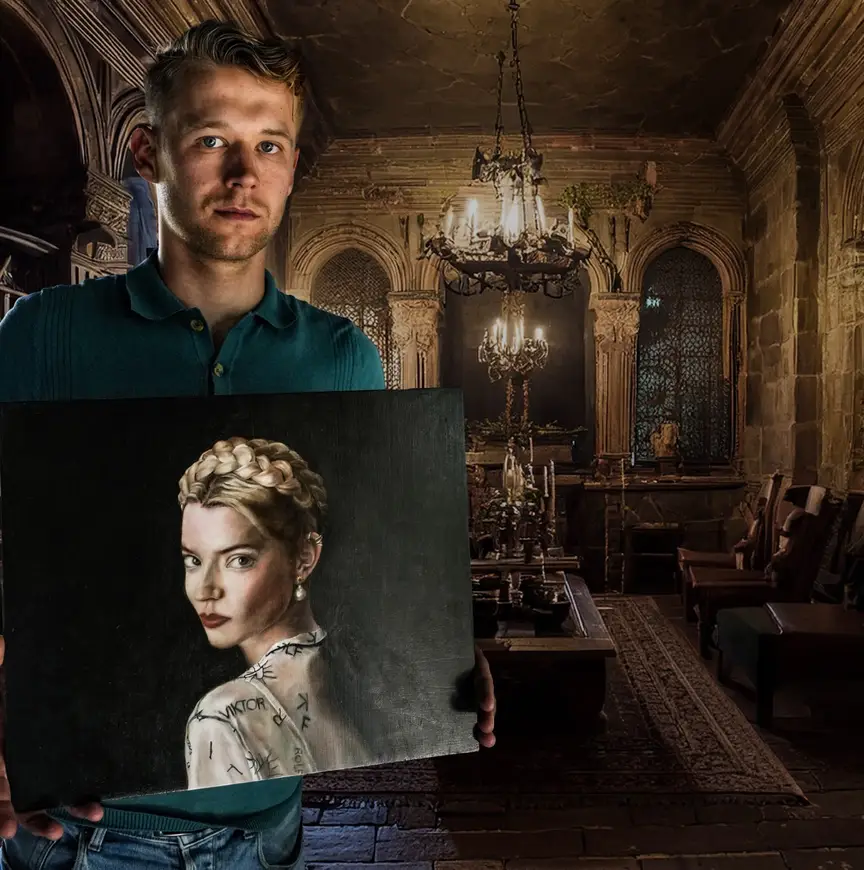 Homme Jan de Groot als meester in het kunstschilderen