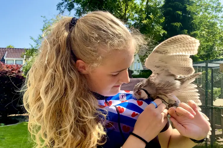 Antje Ypma en uil Twirre