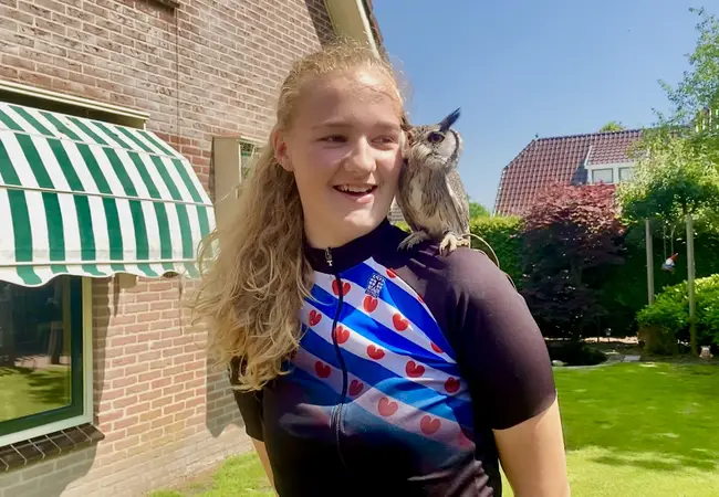 Antje Ypma en uil Twirre