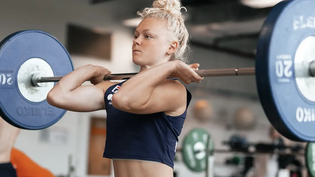 Xandra Velzeboer, krachttraining