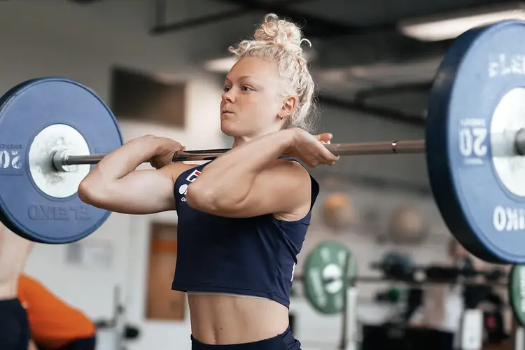 Xandra Velzeboer, krachttraining