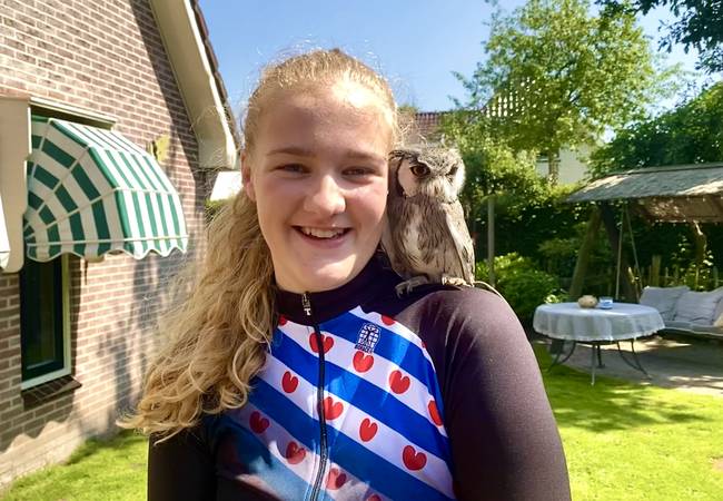 Antje Ypma en uil Twirre