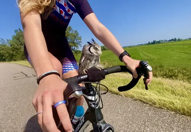 Antje Ypma en uil Twirre