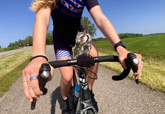 Antje Ypma en uil Twirre