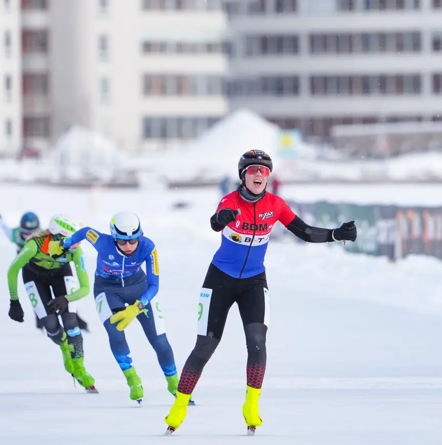 Ineke Dedden winst Grand Prix 5 Lulea 2023-2024