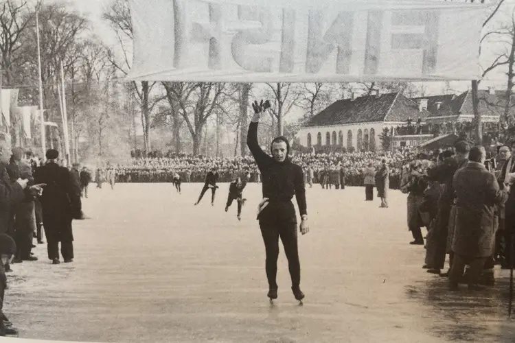 Jeen van den Berg nummer 1 in 1954