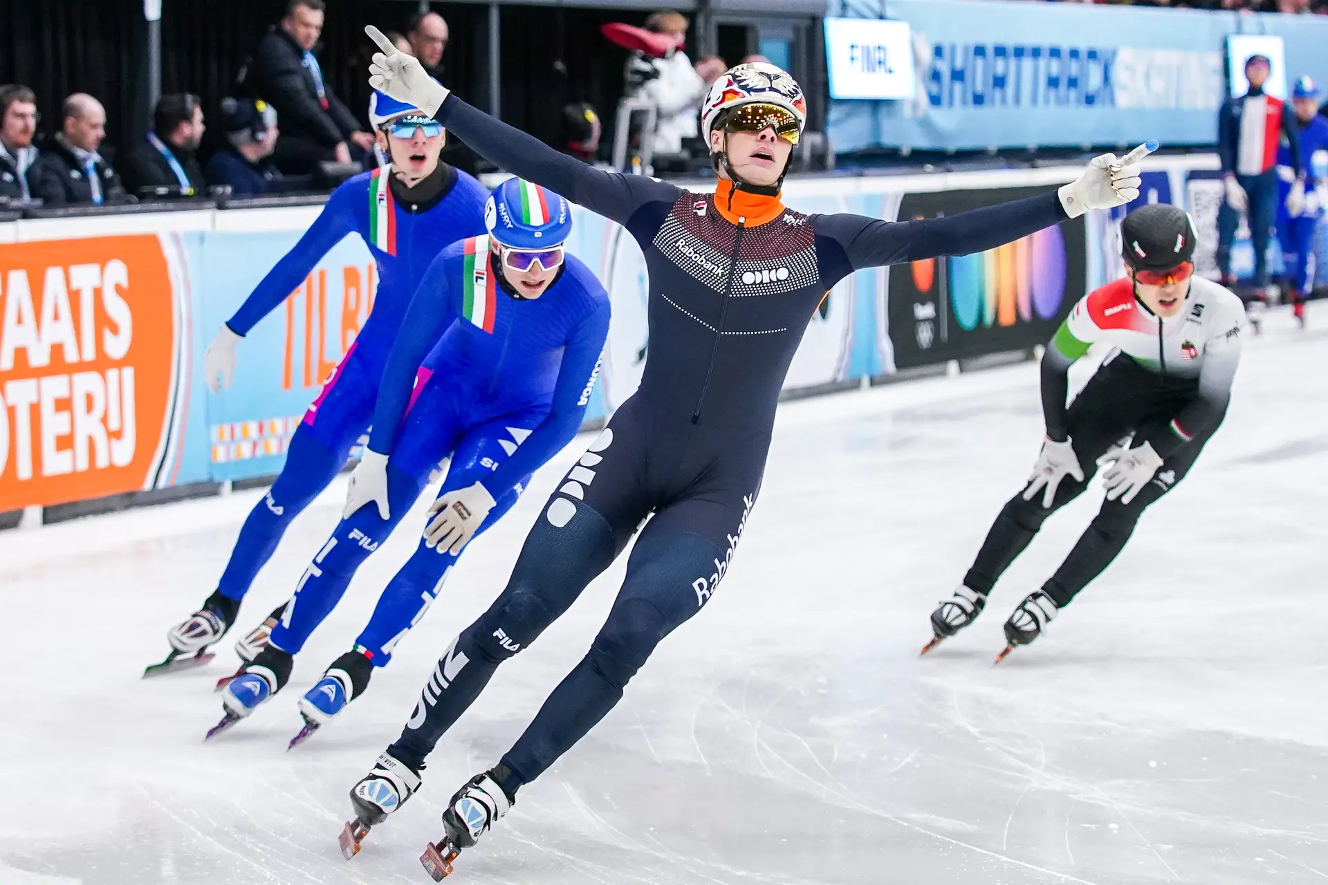 Jens van 't Wout 1000 meter winst EK 26
