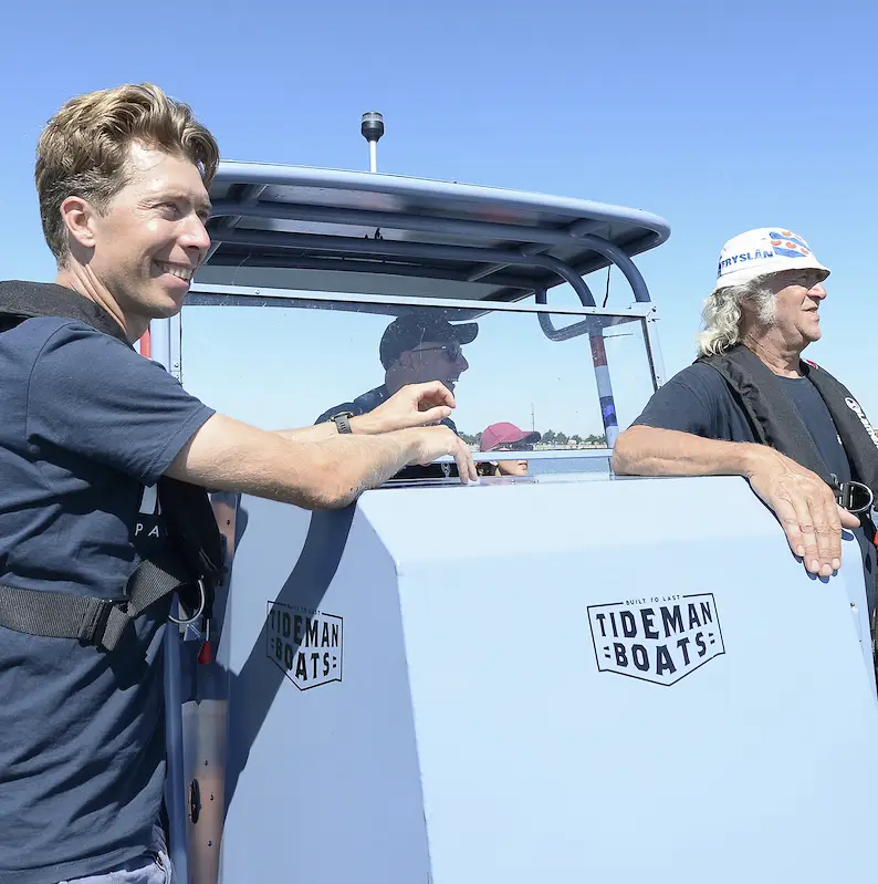 Jorrity Bergsma en vader Anne