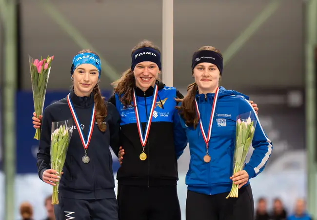 Jun B Sprint - Nienke Meesters, Jasmijn ter Haar, Anouk Aalders - DR20260307-04747.jpg