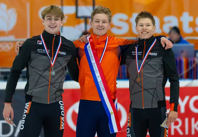 NK Shorttrack Junioren A Mannen - 500mtr _ Hanneke Mennens