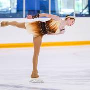 Kahlan Gooijer tijdens de KNSB Cup